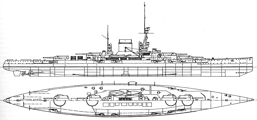 Imperial German Navy in World War I - Große Kruezer of the Ersatz Yorck- Class